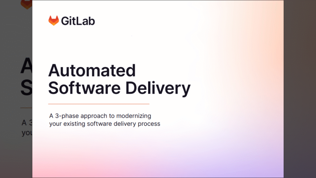 Automated Software Delivery- 3 Phase Approach Automating Software