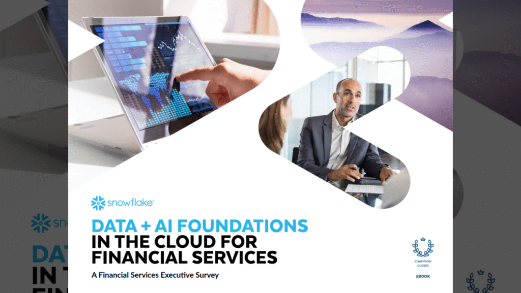 Data + AI Foundations in the Cloud for Financial Services